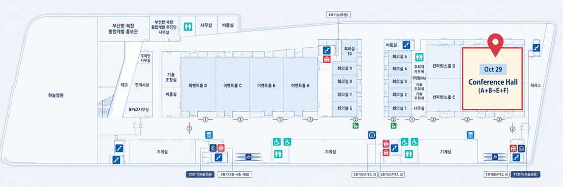BPEX 5th floor venue plan